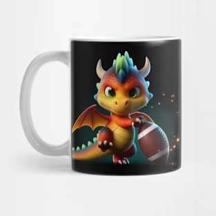 Rufie the Dragon - NFL Football #13 Mug